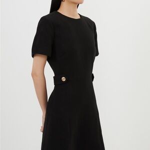 Karen Millen Petite Compact Stretch Essential Waist Mini Dress